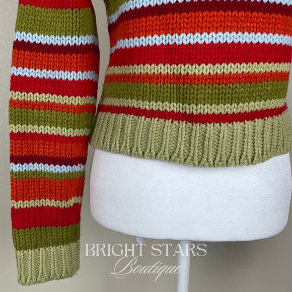 Rare Stripe Cardigan ASO Willow Rosenberg Buffy The Vampire Slayer Multicolor - Picture 16 of 16